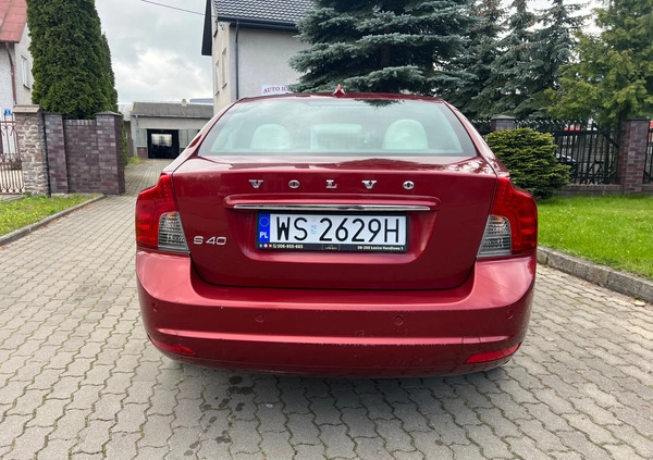 Volvo S40 cena 26900 przebieg: 282000, rok produkcji 2011 z Siedlce małe 407